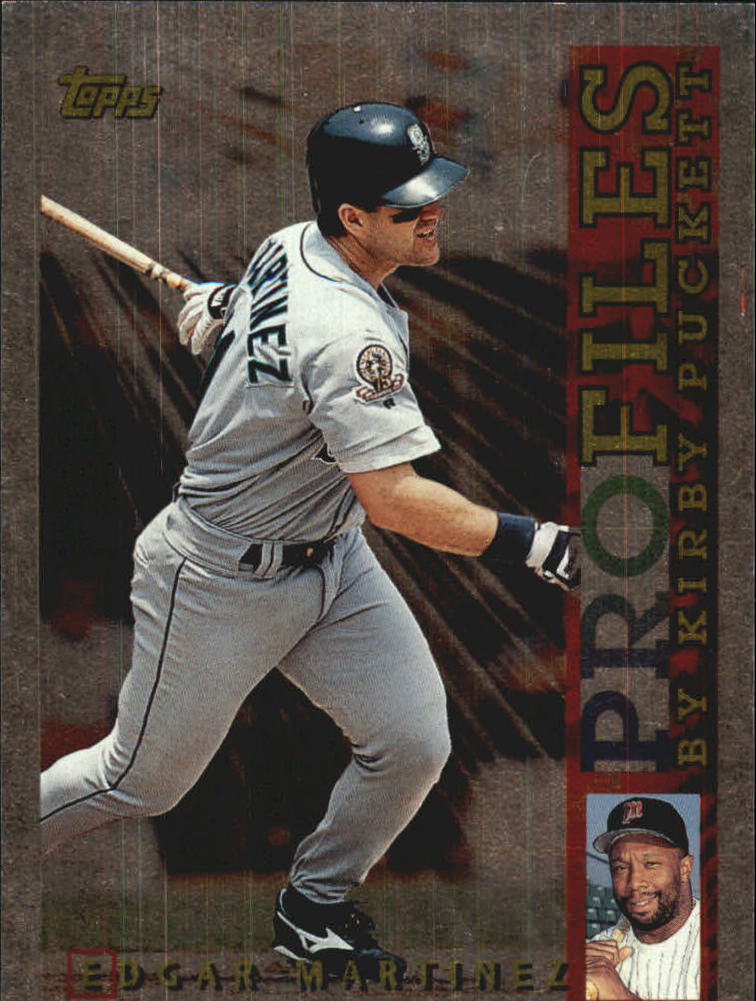 1996 Topps Profiles #AL16 Edgar Martinez