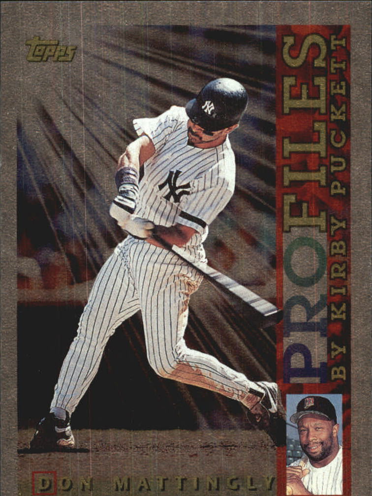 1996 Topps Profiles #AL17 Don Mattingly