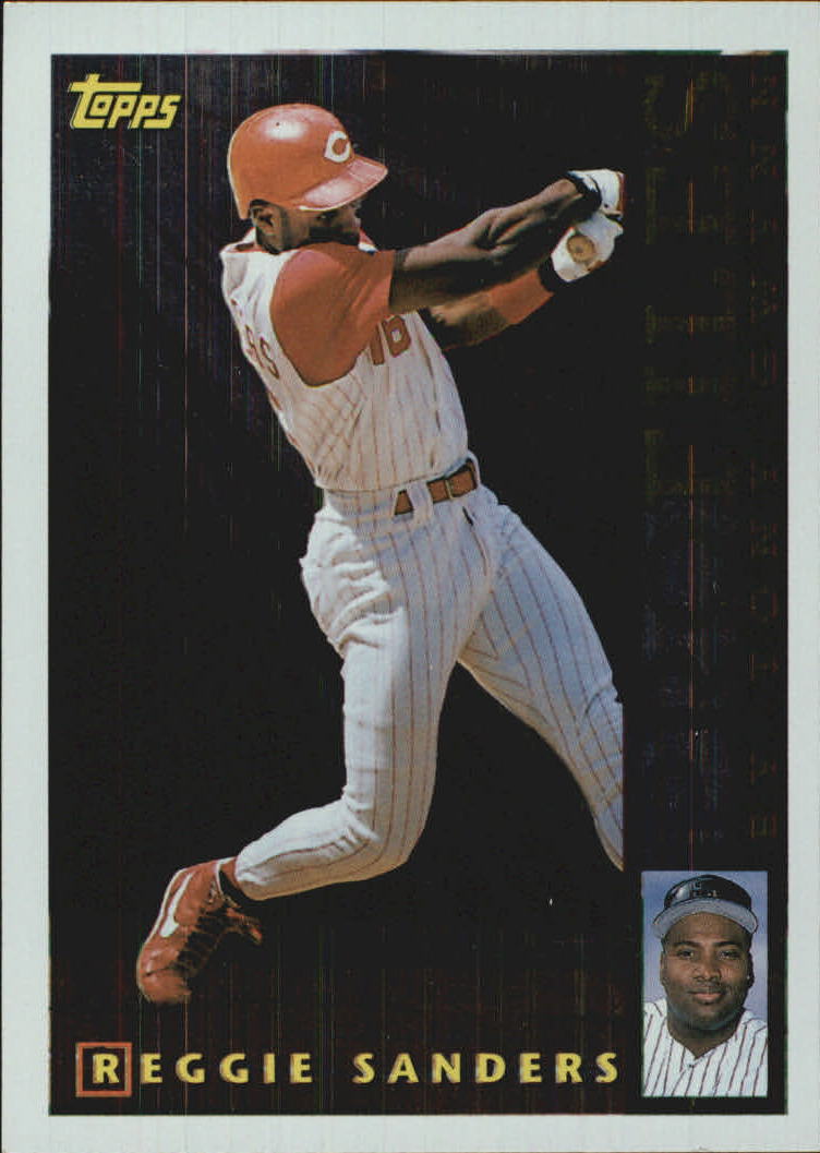 1996 Topps Profiles #NL8 Reggie Sanders