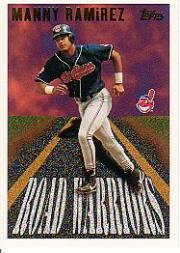 1996 Topps Road Warriors #RW13 Manny Ramirez