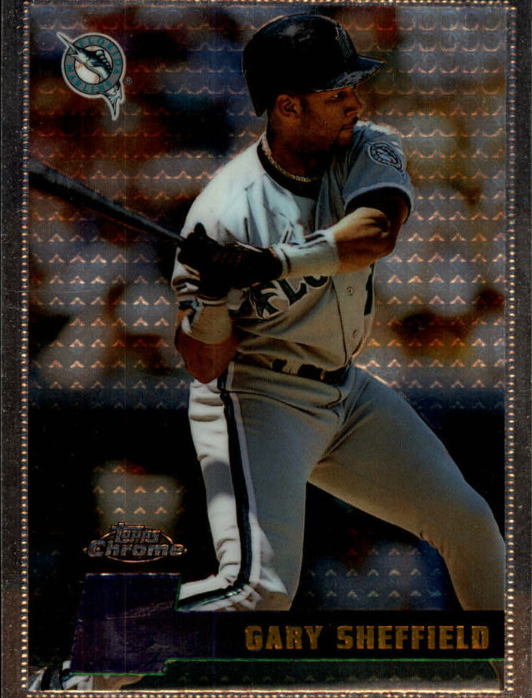 1996 Topps Chrome #27 Gary Sheffield