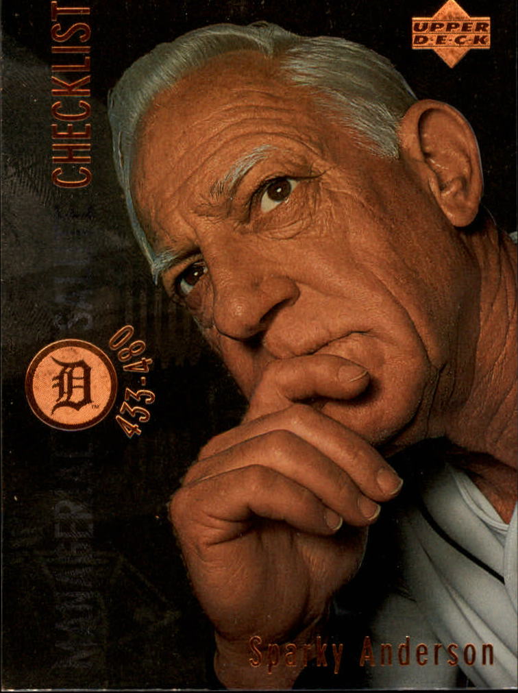 1996 Upper Deck #480 Sparky Anderson CL