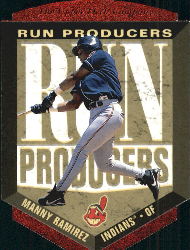 1996 Upper Deck Run Producers #RP15 Manny Ramirez
