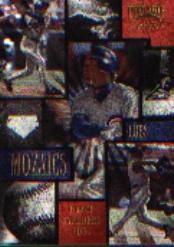 1996 Zenith Mozaics #6 Sosa/Sandberg/Grace