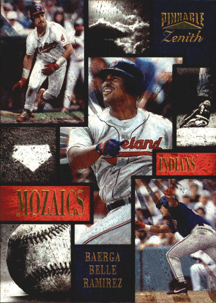 1996 Zenith Mozaics #18 Ramirez/Belle/Baerga