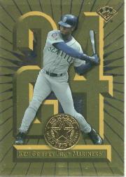 1997 Leaf Gold Stars #3 Ken Griffey Jr.