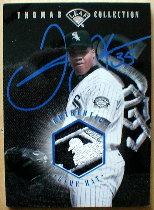 1997 Leaf Thomas Collection #1 F.Thomas Game Hat