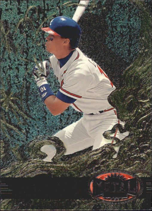 1997 Metal Universe #31 Chipper Jones