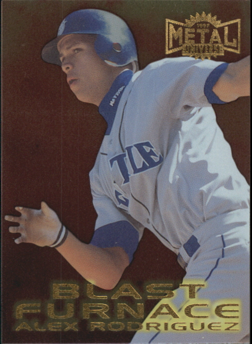 1997 Metal Universe Blast Furnace #10 Alex Rodriguez