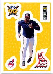 1997 Collector's Choice Stick'Ums Retail #3 Albert Belle