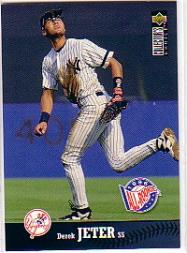 1997 Collector's Choice Teams #NY5 Derek Jeter