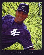 1997 Zenith 8 x 10 Dufex #17 Derek Jeter