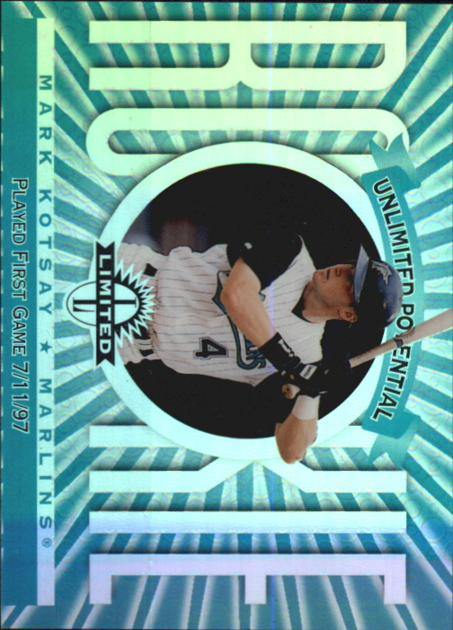 1997 Donruss Limited #88 M.Kotsay RC/J.Gonz. U