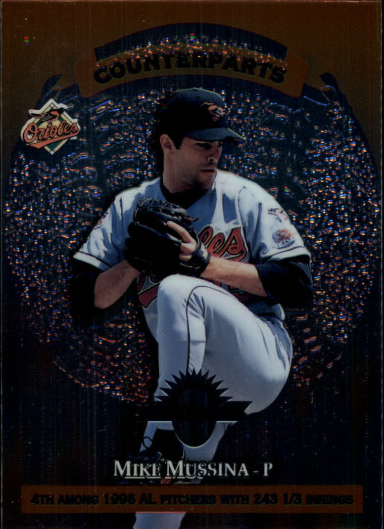 1997 Donruss Limited #155 M.Mussina/K.Hill C
