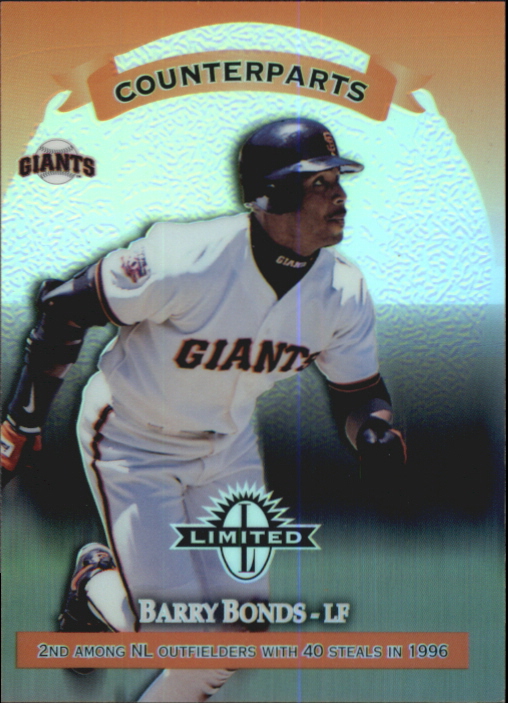 1997 Donruss Limited Exposure #123 B.Bonds/Q.McCracken C