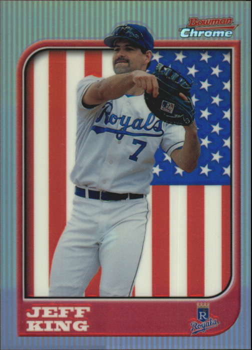 1997 Bowman Chrome International Refractors #49 Jeff King