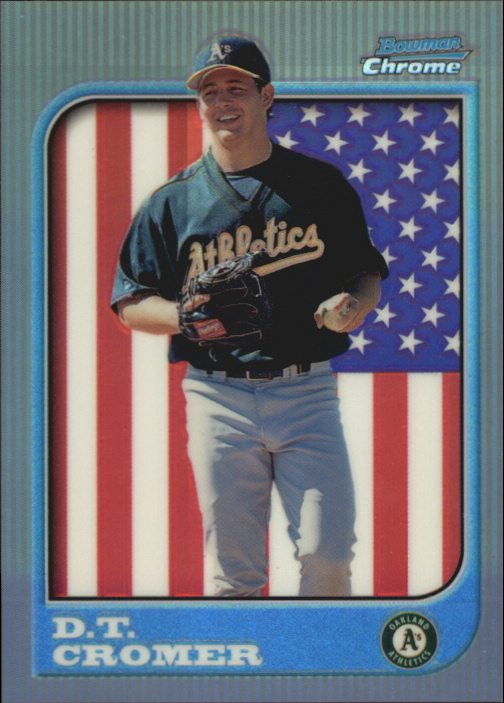 1997 Bowman Chrome International Refractors #169 D.T. Cromer