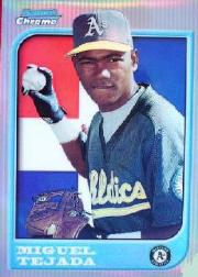 1997 Bowman Chrome International Refractors #273 Miguel Tejada