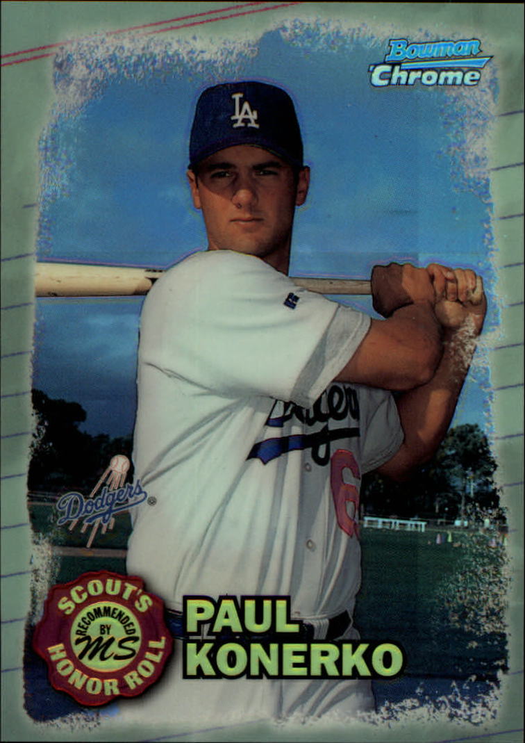 1997 Bowman Chrome Scout's Honor Roll Refractor #SHR4 Paul Konerko