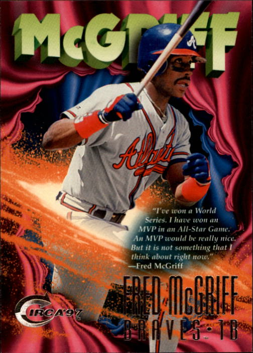1997 Circa #16 Fred McGriff