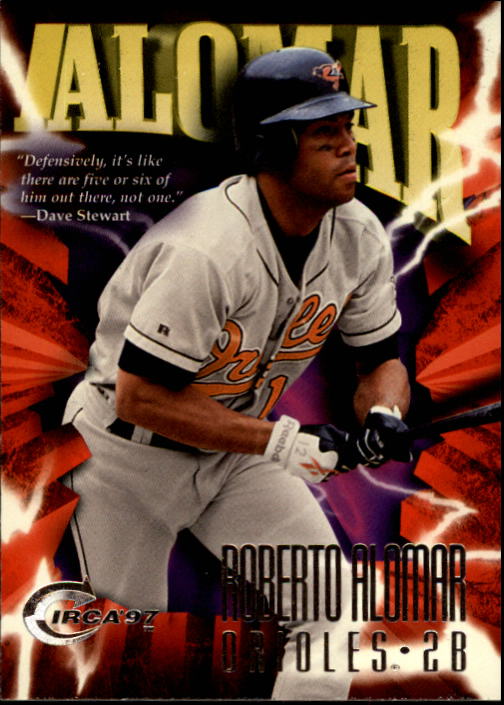 1997 Circa #163 Roberto Alomar