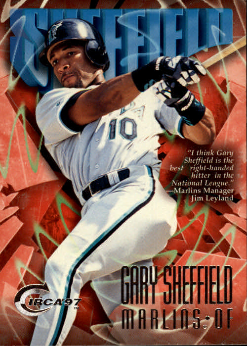 1997 Circa #299 Gary Sheffield