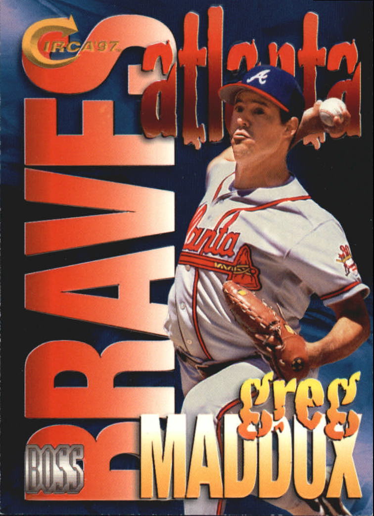 1997 Circa Boss #11 Greg Maddux