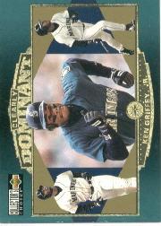 1997 Collector's Choice Griffey Clearly Dominant #CD5 Ken Griffey Jr.