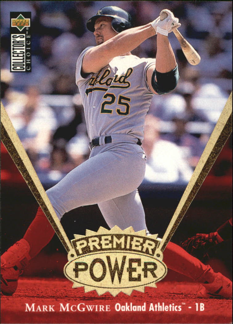 1997 Collector's Choice Premier Power Gold #PP1 Mark McGwire