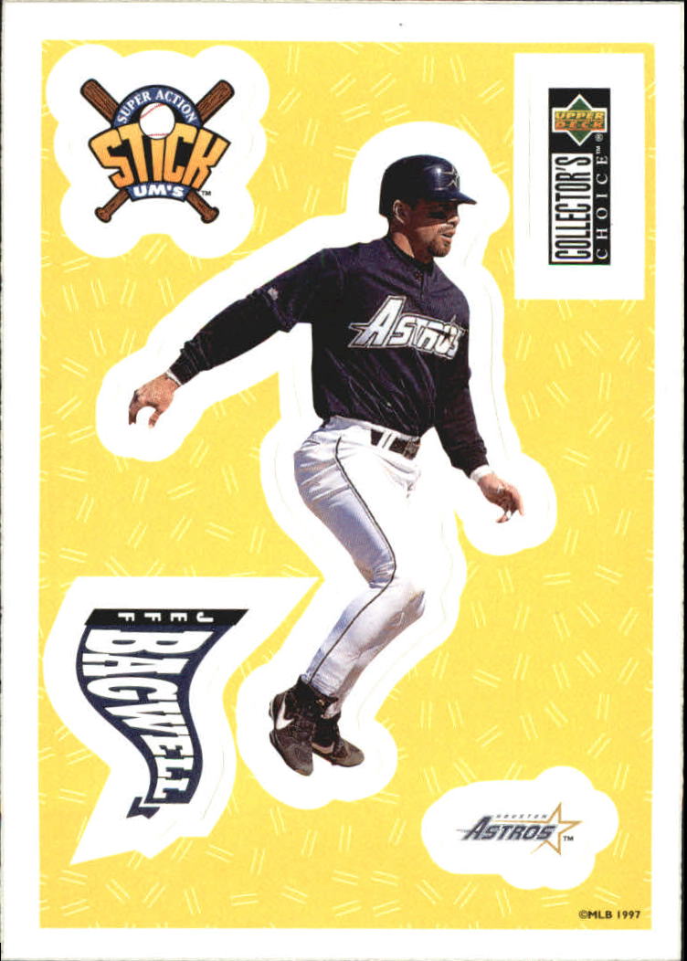 1997 Collector's Choice Stick'Ums #5 Jeff Bagwell