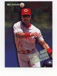 1997 Donruss Armed and Dangerous #15 Barry Larkin