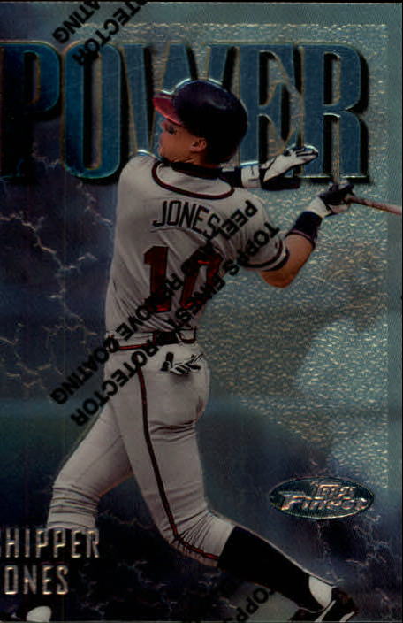 1997 Finest #108 Chipper Jones S