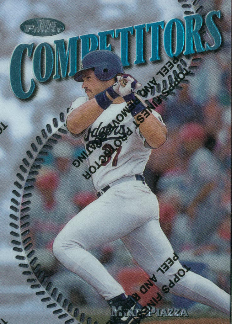 1997 Finest #292 Mike Piazza S