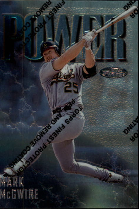 1997 Finest #305 Mark McGwire S