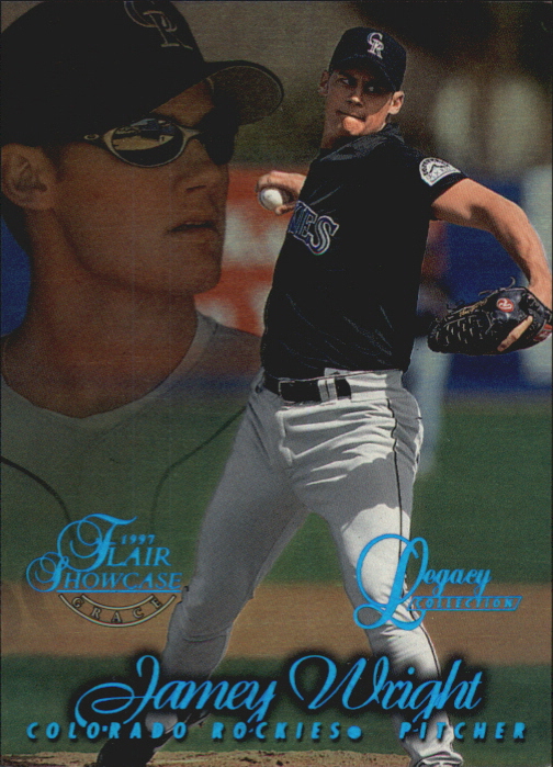 1997 Flair Showcase Legacy Collection Row 1 #49 Jamey Wright