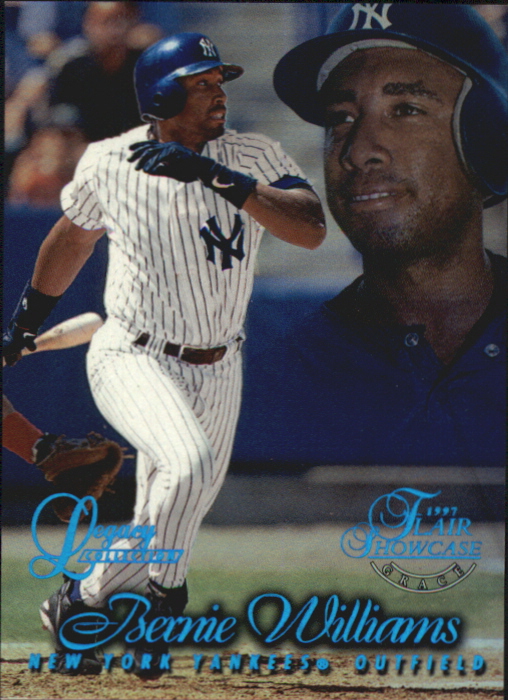 1997 Flair Showcase Legacy Collection Row 1 #51 Bernie Williams
