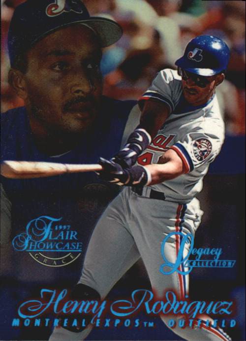 1997 Flair Showcase Legacy Collection Row 1 #101 Henry Rodriguez