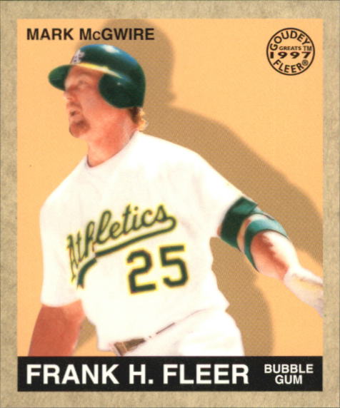 1997 Fleer Goudey Greats #8 Mark McGwire