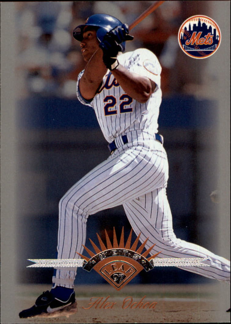 1997 Leaf #9 Alex Ochoa