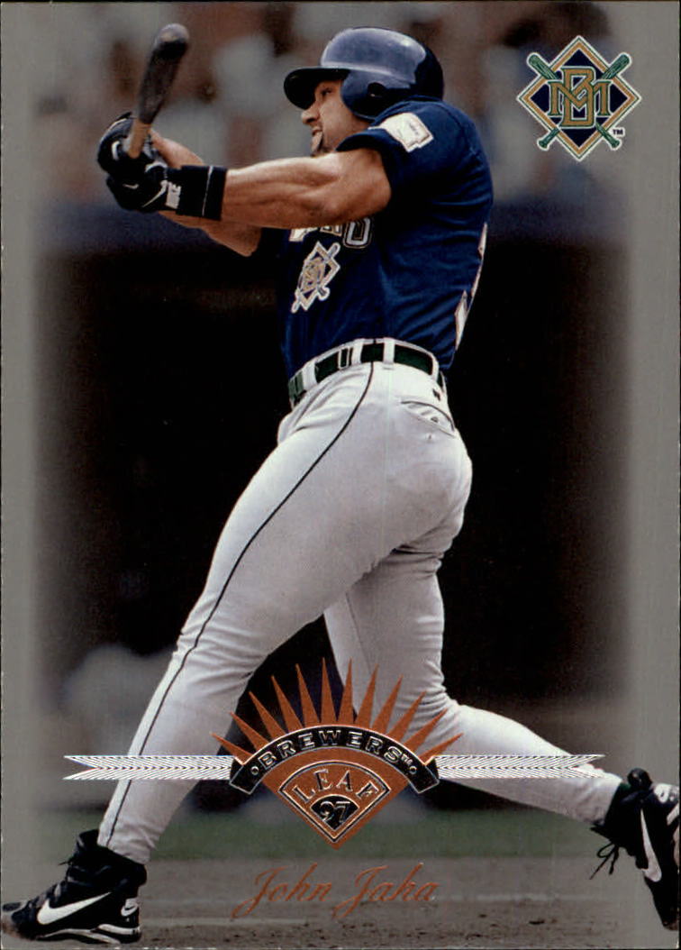 1997 Leaf #27 John Jaha