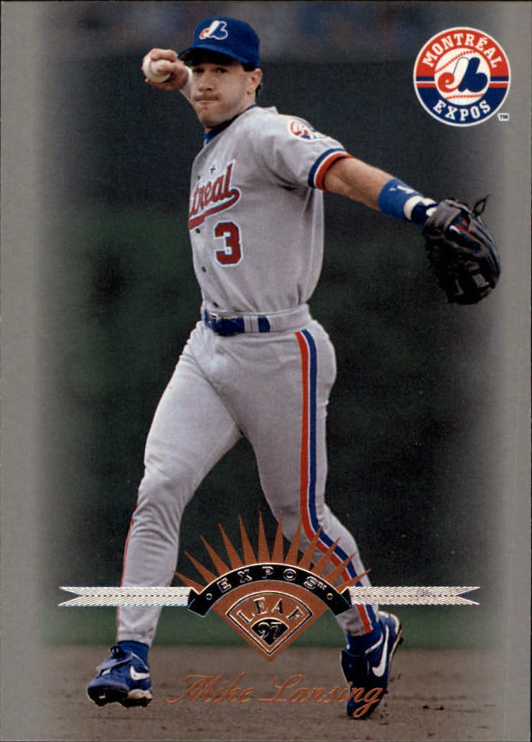 1997 Leaf #37 Mike Lansing