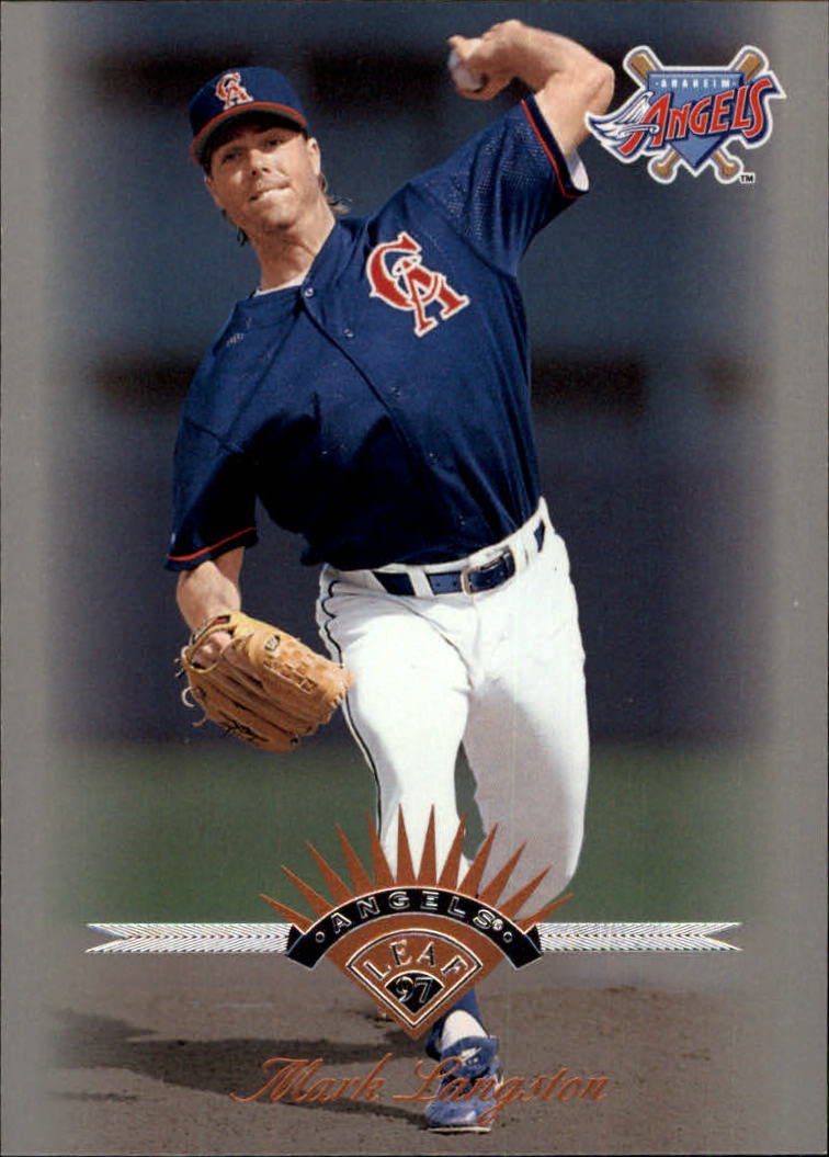 1997 Leaf #73 Mark Langston