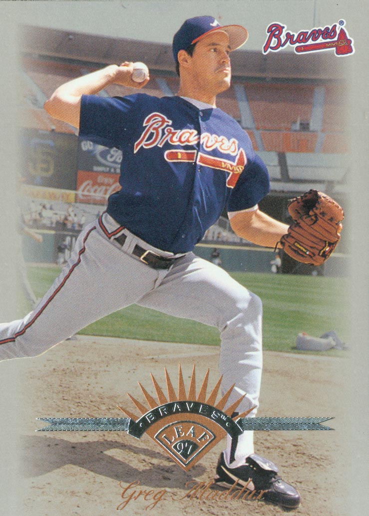 1997 Leaf #85 Greg Maddux