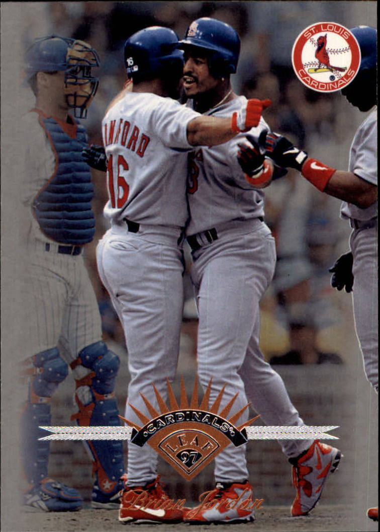 1997 Leaf #116 Brian Jordan