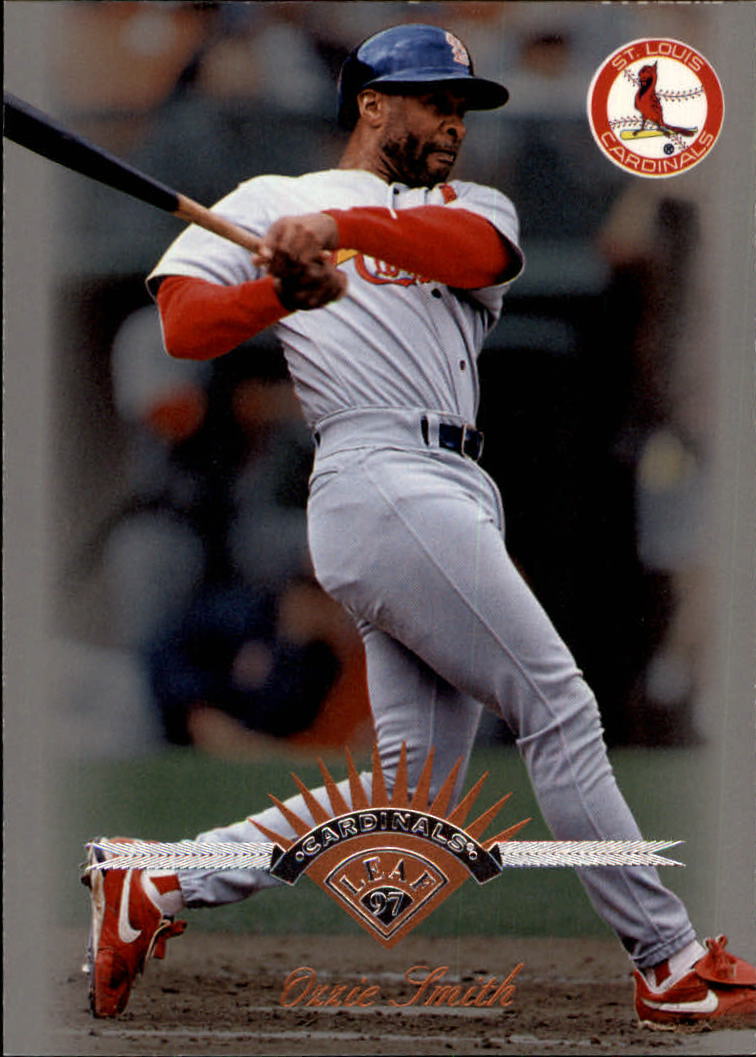 1997 Leaf #152 Ozzie Smith