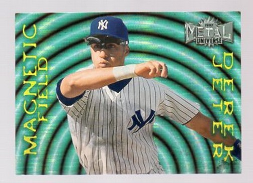 1997 Metal Universe Magnetic Field #5 Derek Jeter