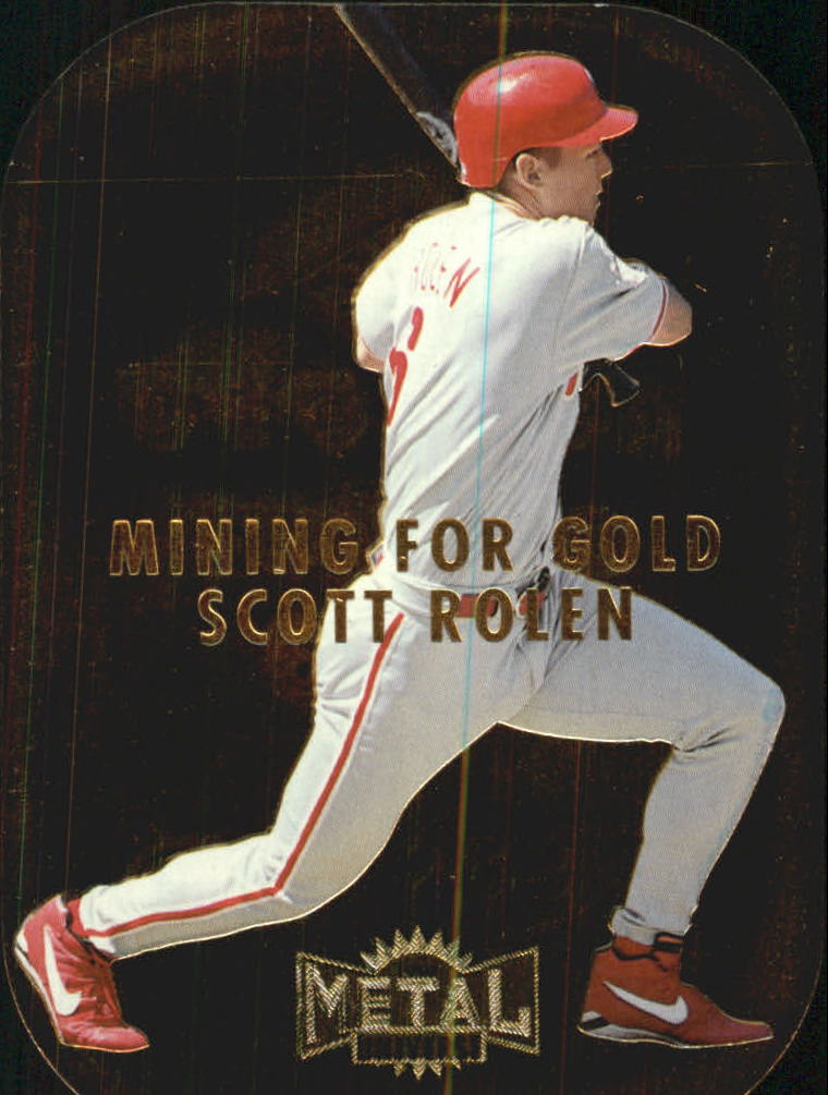 1997 Metal Universe Mining for Gold #9 Scott Rolen