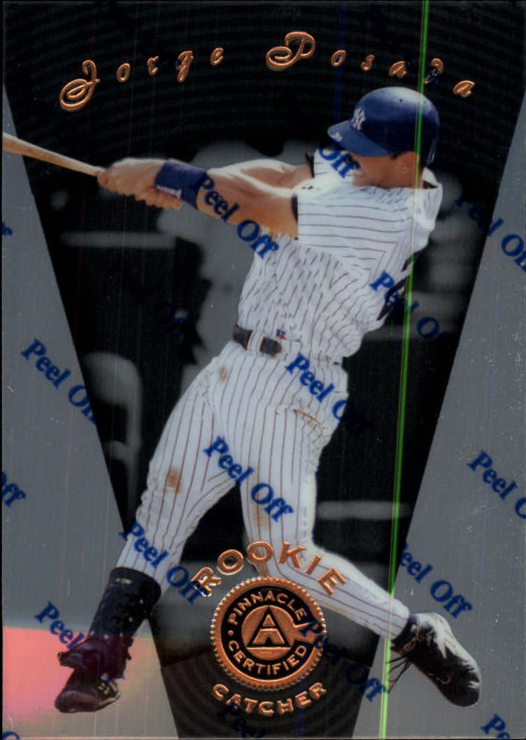 1997 Pinnacle Certified #125 Jorge Posada