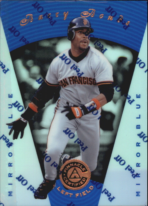 1997 Pinnacle Certified Mirror Blue #1 Barry Bonds