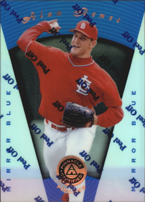 1997 Pinnacle Certified Mirror Blue #5 Jeff Bagwell